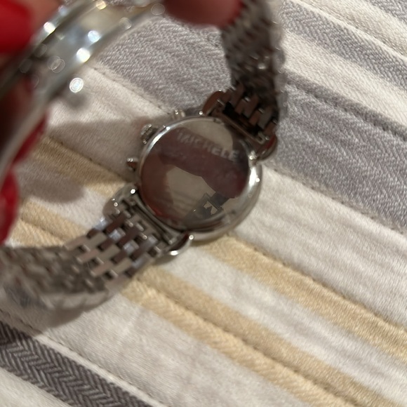 Michele CSX 36 Stainless Steel Watch - Picture 7 of 10